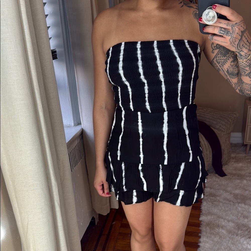 Strapless Romper, size M